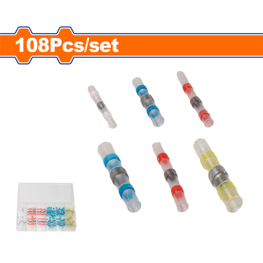 Wadfow 108 Piece solder connector set - WYR1B01