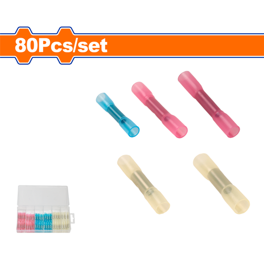 Wadfow 80 Piece Shrink tubing set - WYU1B01