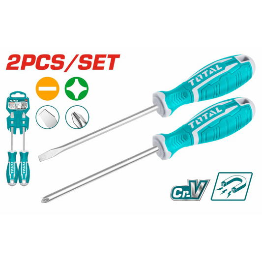 Total Screwdriver Set 2Pc