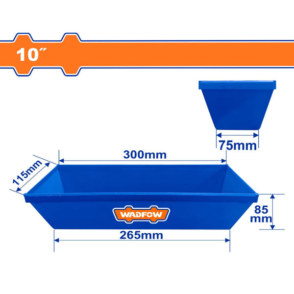 Wadfow Plastic mud pan