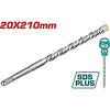 Total SDS Plus Hammer Drill Bit 20 X 210mm - TAC312002