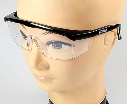 TOTAL SAFETY GOGGLES WITH ADJ & SIDE PROTECT