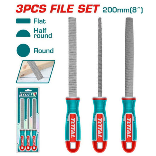 3 PCS WOOD FILE SET TOTAL