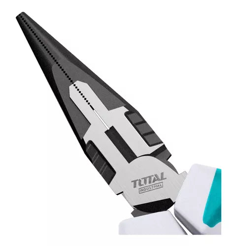 TOTAL LONG NOSE PLIER 200MM/8" HIGH LEVERAGE