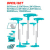 8 PCS T-HANDLE HEX WRENCH SET - THHW80816