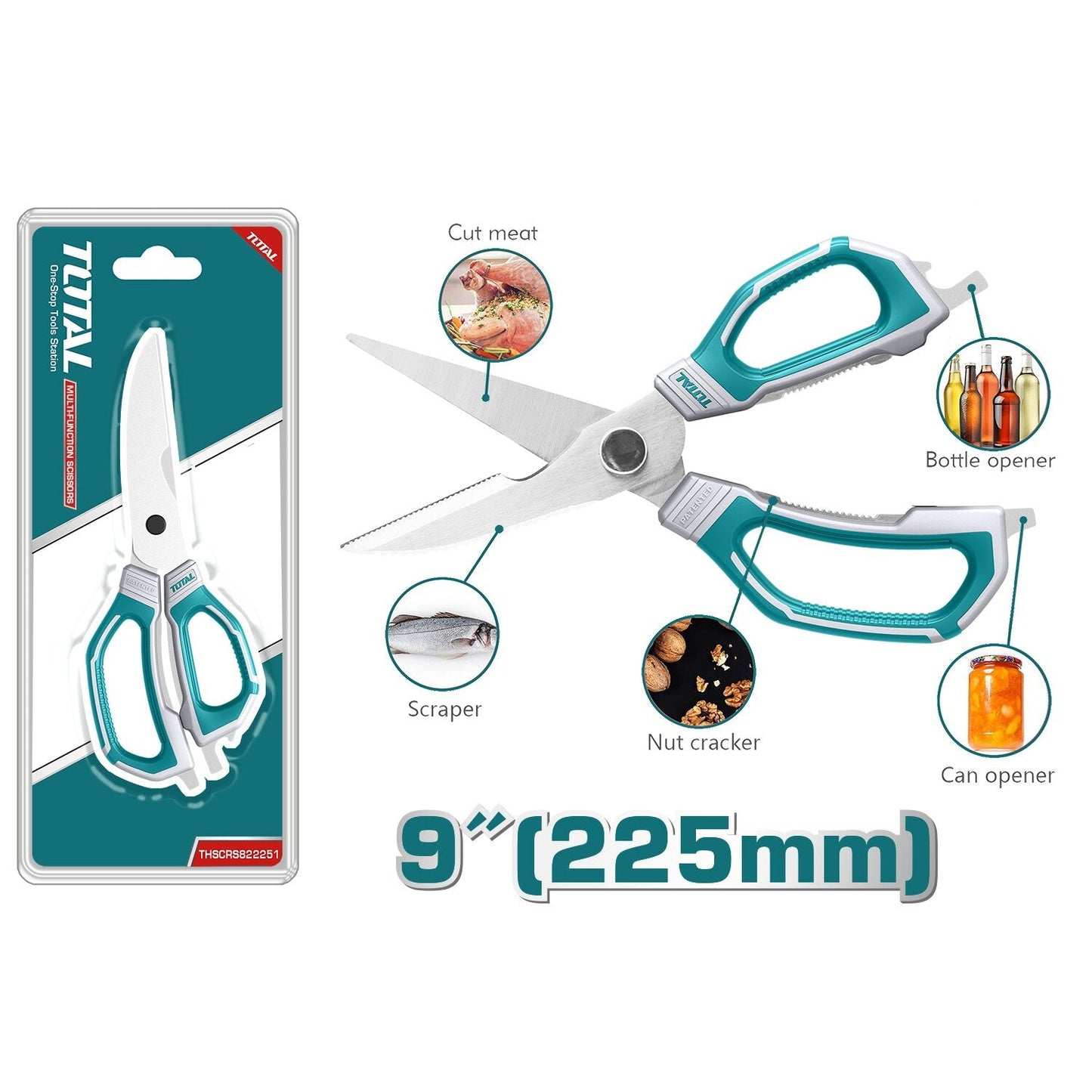 KITCHEN SCISSORS TOTAL - THSCRS822251