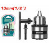 TOTAL 13MMX1/2" - 20UNF KEY TYPE CHUCK - TAC451301