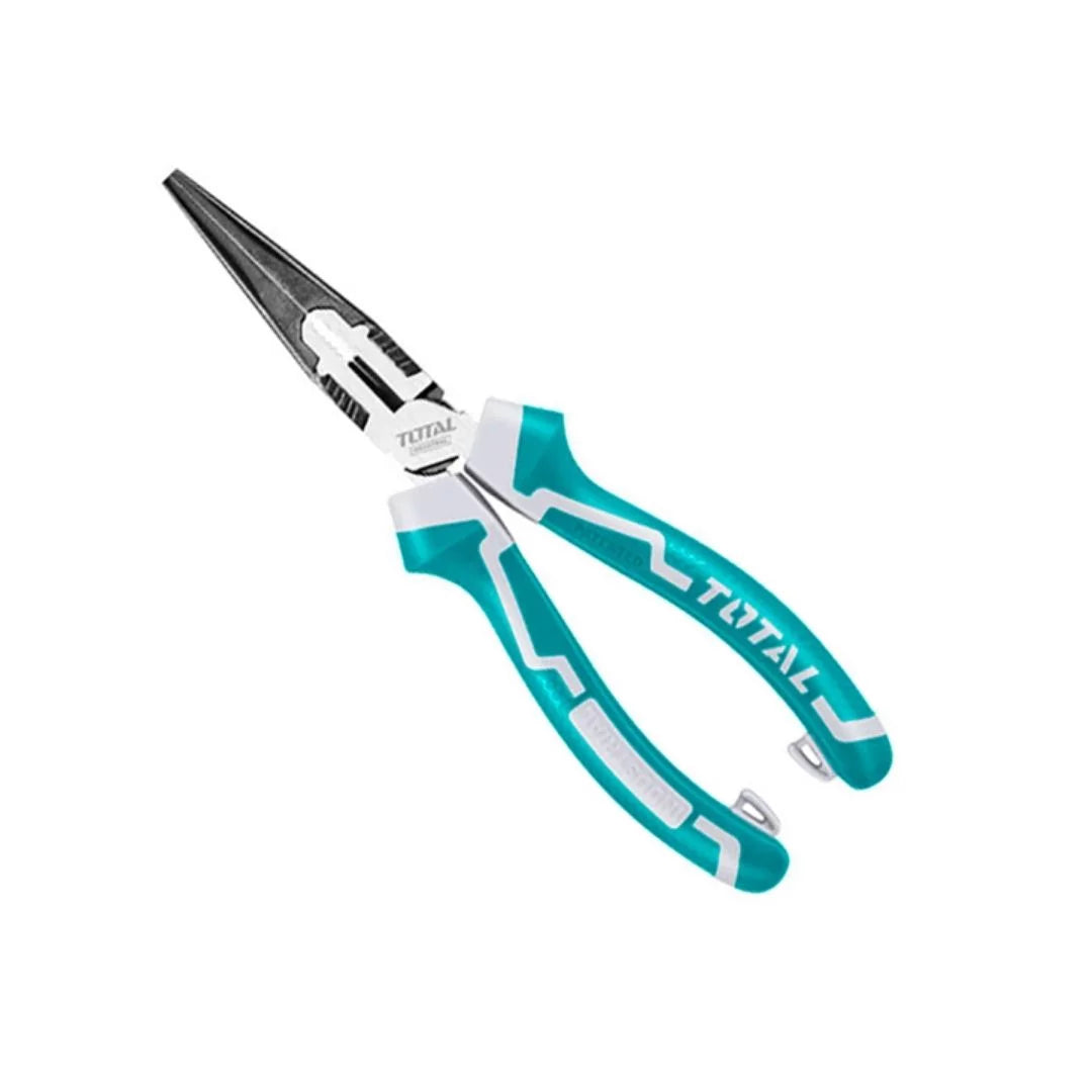 TOTAL LONG NOSE PLIER 200MM/8" HIGH LEVERAGE